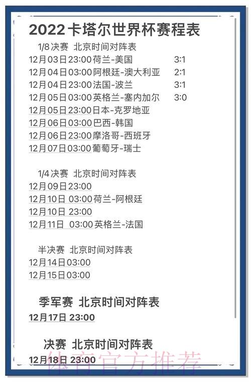世界杯赛事预测：细微之处决定最终胜负